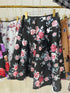 Women Floral Print Flared  Skirts